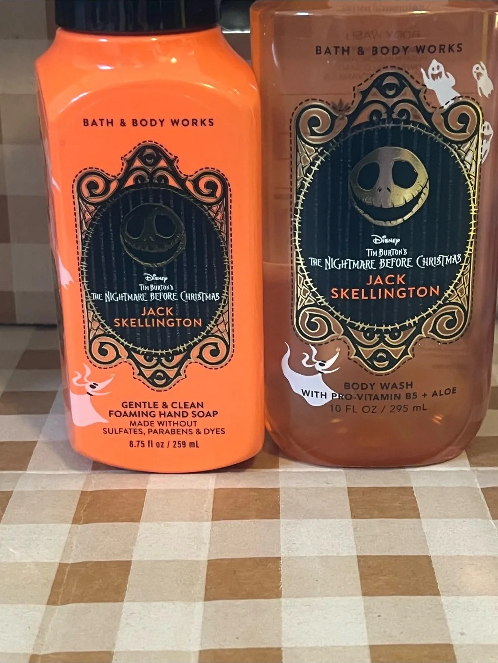 Bath & Body Works Jack Skellington Kids Foaming Hand Soap & Body Wash - Orange